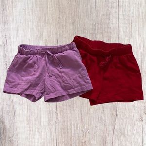 Two pairs of shorts from primary.com Size 4-5